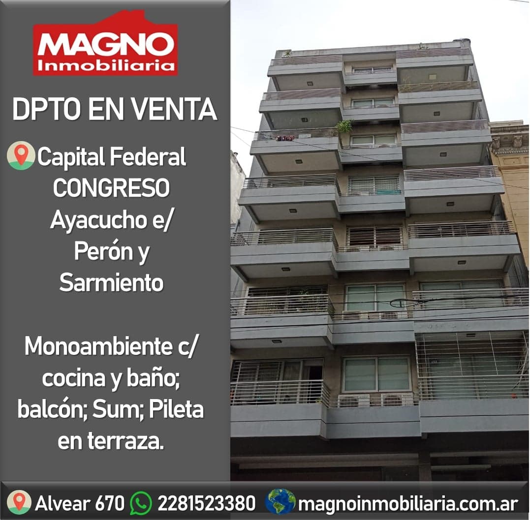 Departamento en Capital Federal