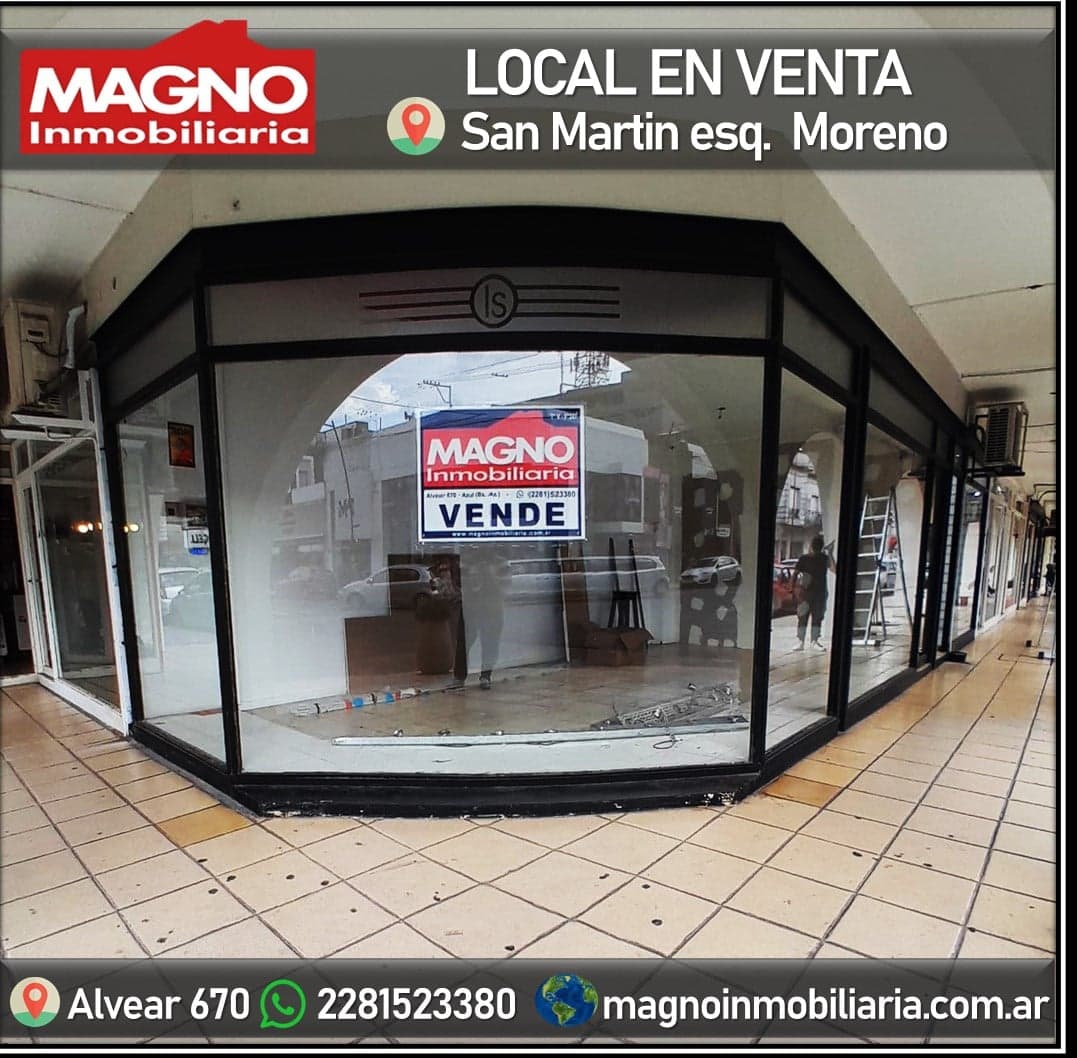 Local Comercial en el centro de Azul.