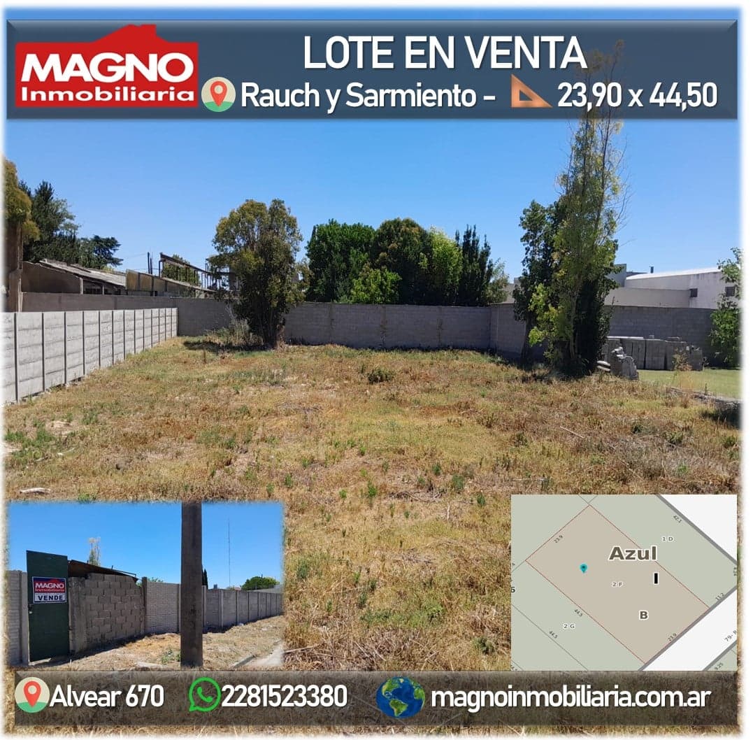 Importante terreno en excelente ubicación