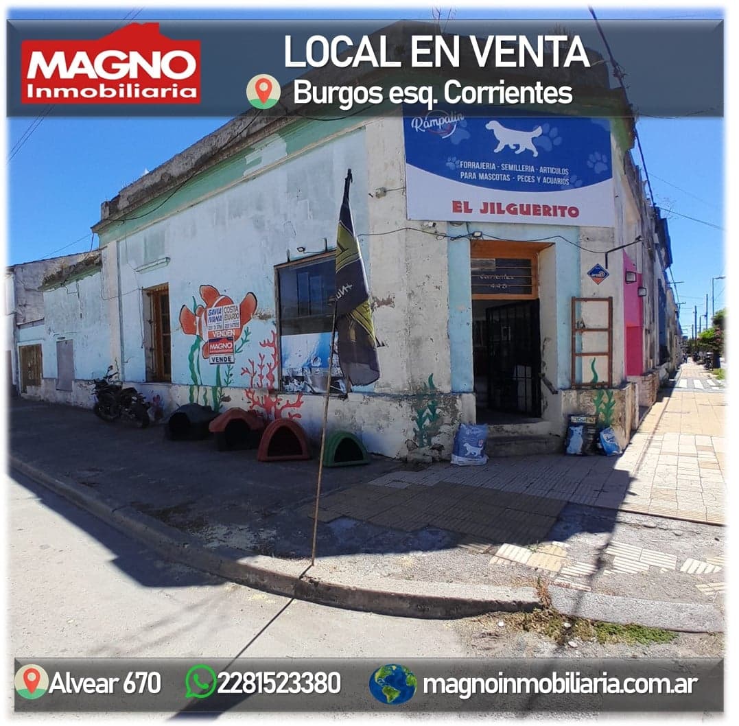 Local en Venta: Burgos esq. Corrientes